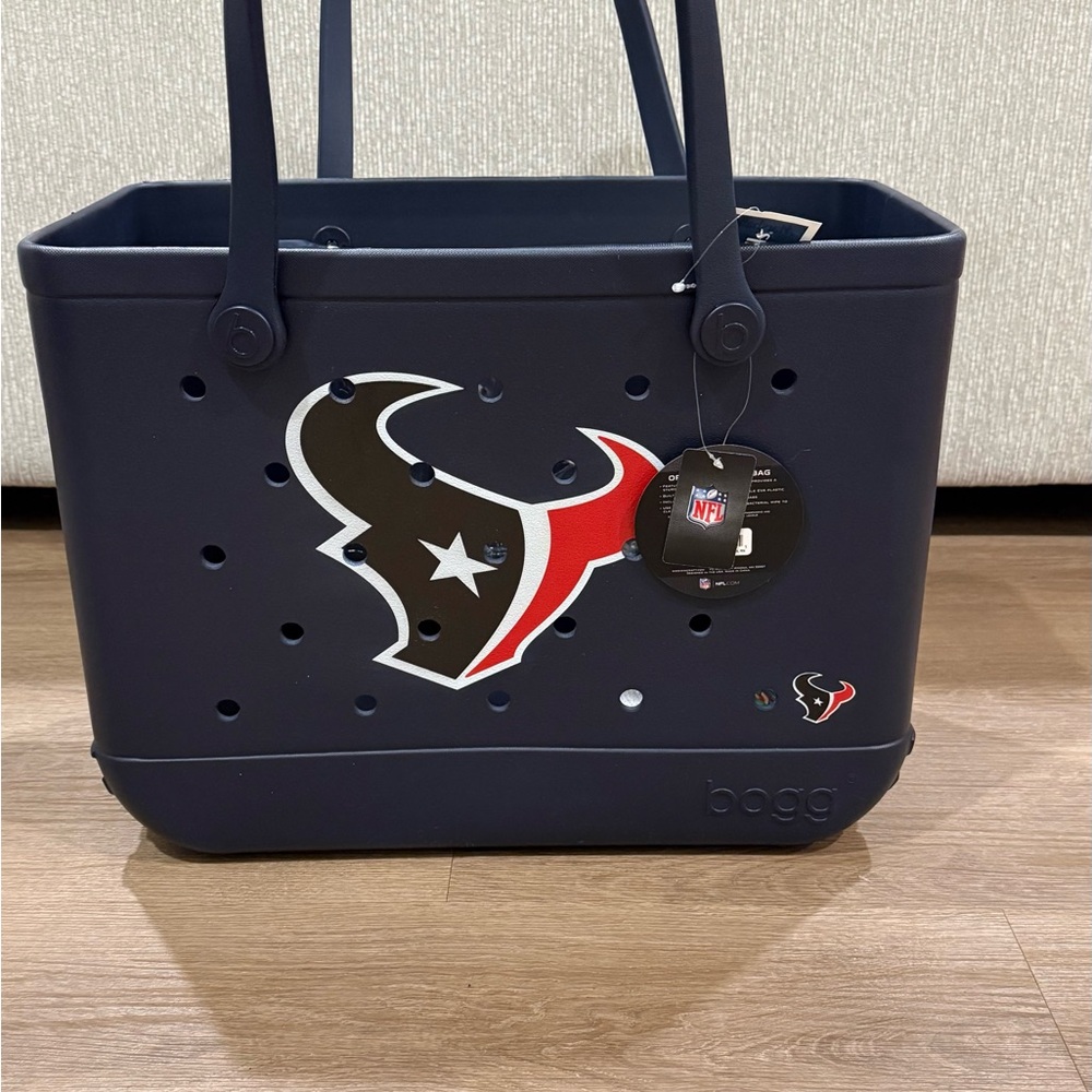 NFL Original Texans Bogg Bag in Black and Red